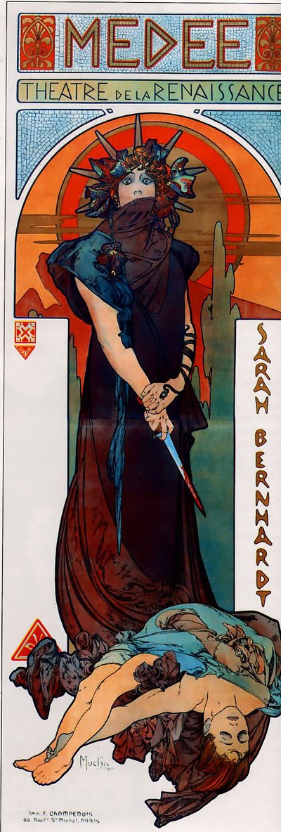 Medea von Alphonse Mucha